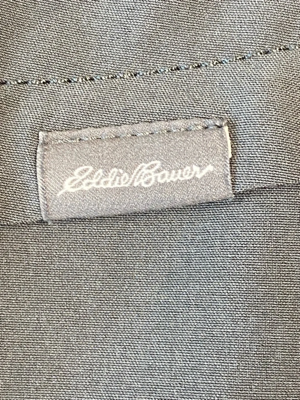 Eddie Bauer Gray Active Utility Hiking Mini Skort Size 6 Pockets
